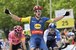 Thibau Nys le plus costaud KEYSTONE/GIAN EHRENZELLER